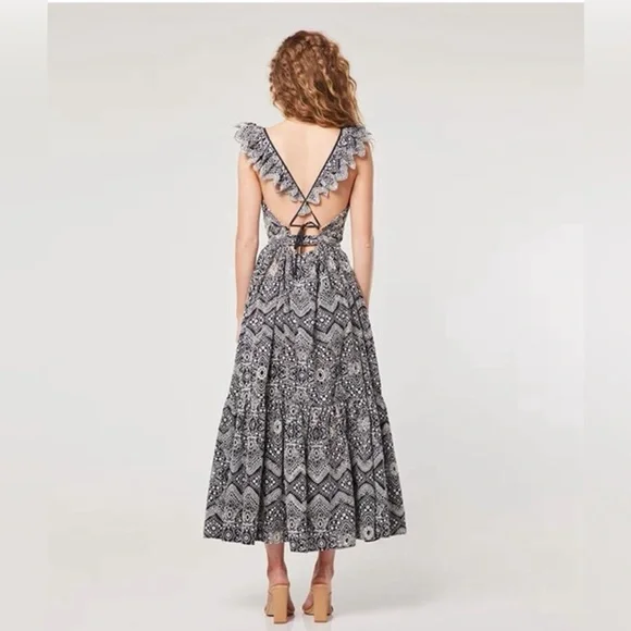 ELLIATT TYRA MAXI LACE DRESS - Picture 3 of 9